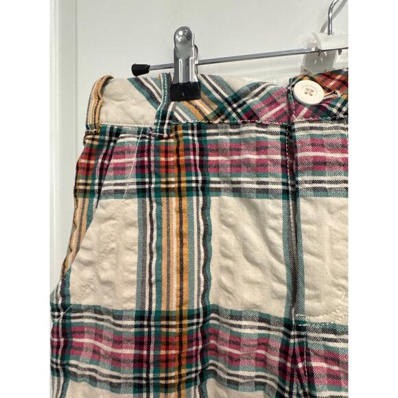 MSRP $148 NWT Free People Marlowe Seersucker Plaid Trousers Suze S | QUICK SHIP - Picture 3 of 7
